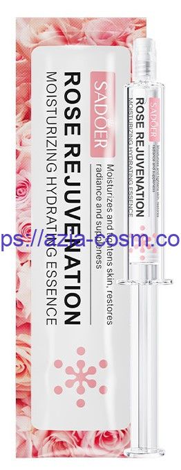 Sadoer Rejuvenating Essence Serum with Hyaluronic Acid and Rose Extract(94341)